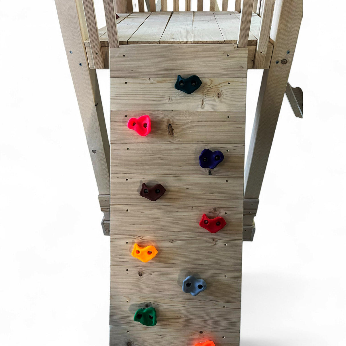 Casuta de lemn gradina pt copii cu tobogan, placa de catarare, lada de nisip, bancute,complex joaca, grinzi 10x10cm