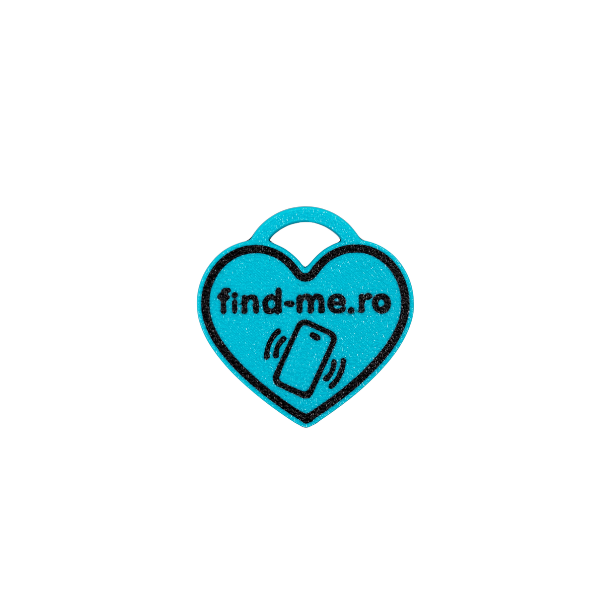 Medalion inteligent NFC Find-Me Aqua Hero pentru caini si pisici