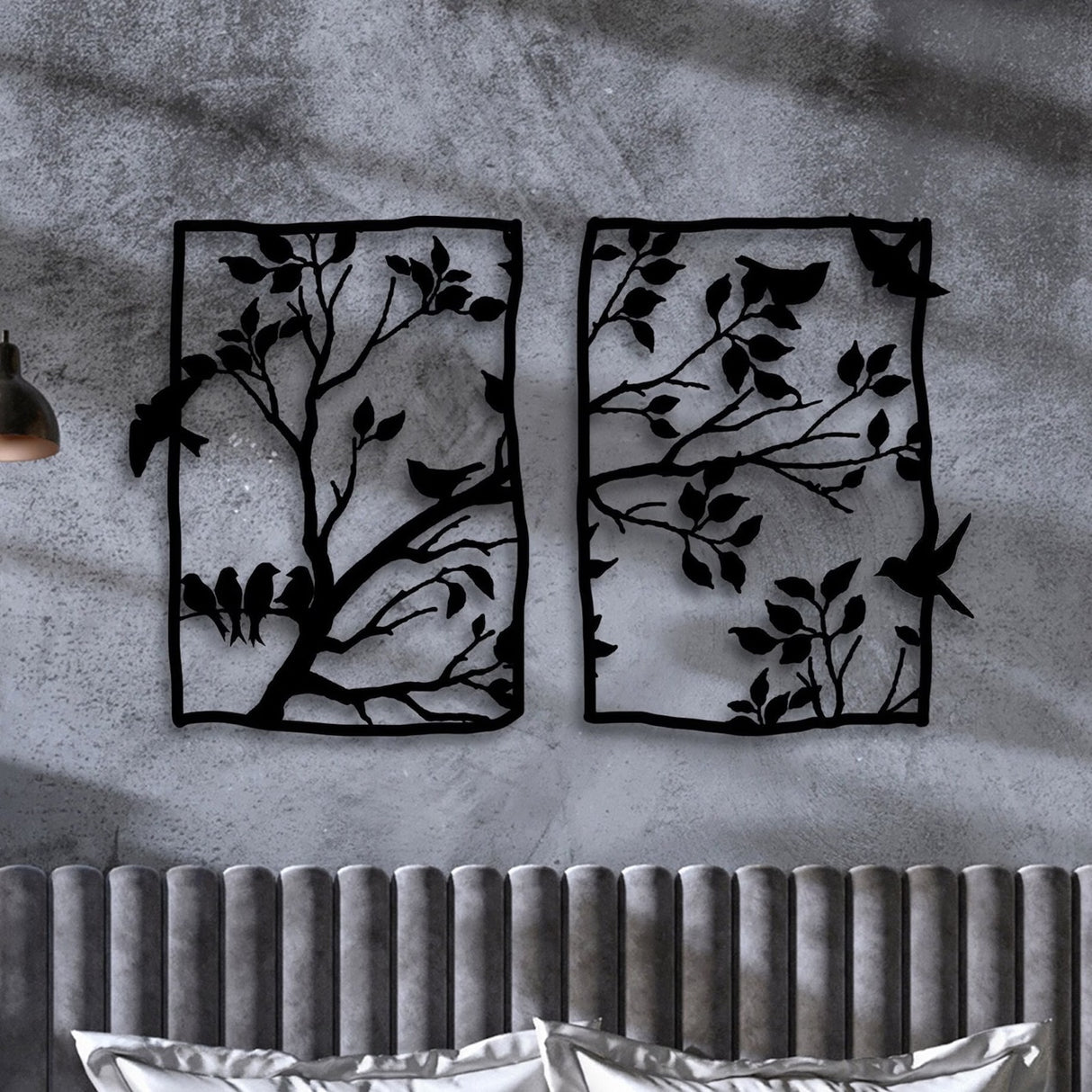 Tablou rama metal, Decoratiune metalica moderna, 2mm