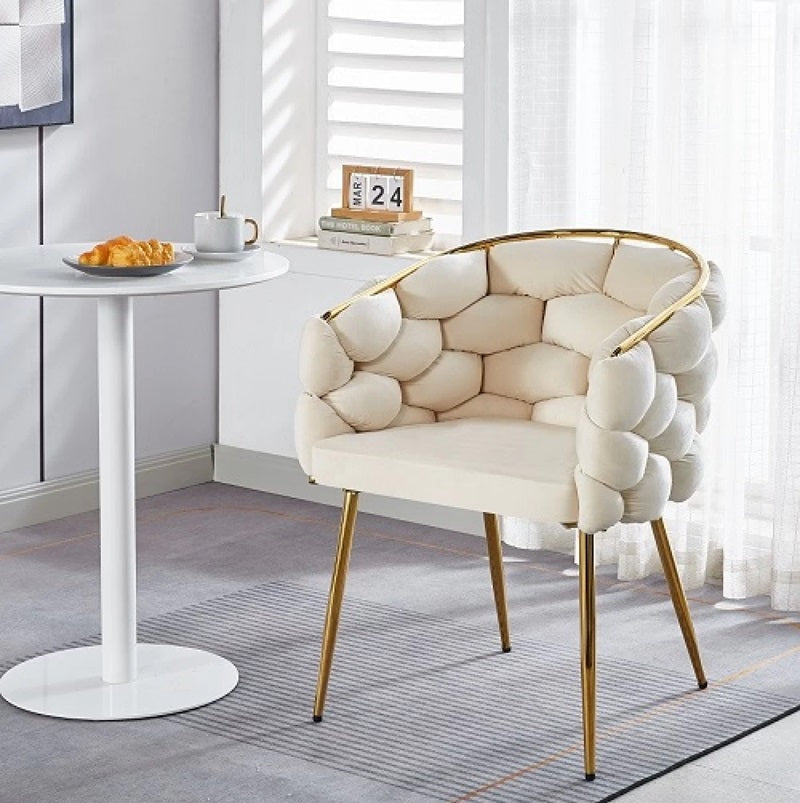 Set scaune bucatarie/living/dinning, cu picioare metalice, husa catifea