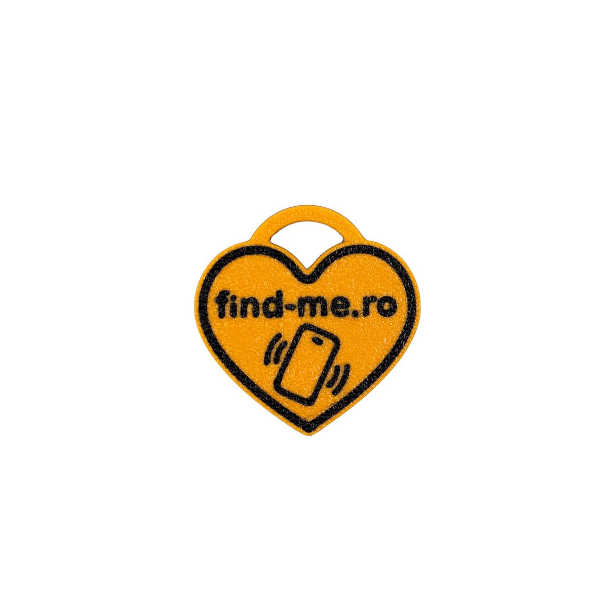 Medalion inteligent NFC Find-Me Amber Joy pentru caini si pisici