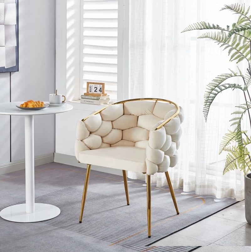 Set scaune bucatarie/living/dinning, cu picioare metalice, husa catifea