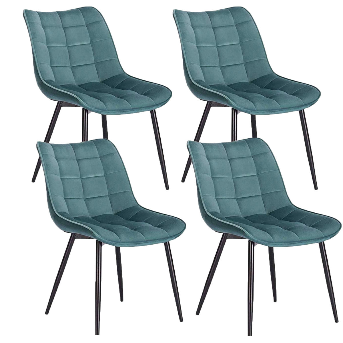 Scaun bucatarie set scaune dinning/sufragerie/hol/sala de asteptare, egonomic,husa catifea, picioare metalice