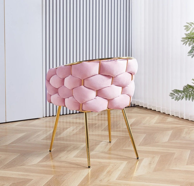 Scaun bucatarie, scaun dining, cu picioare aurii, 53x45x74 cm