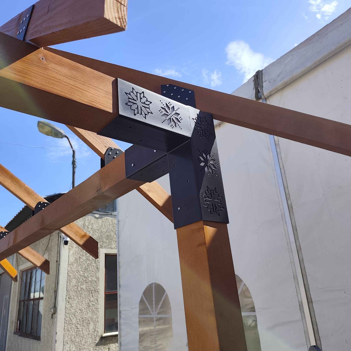 Kit Metalic Constructie Foisor - Decupaj Motiv Traditional