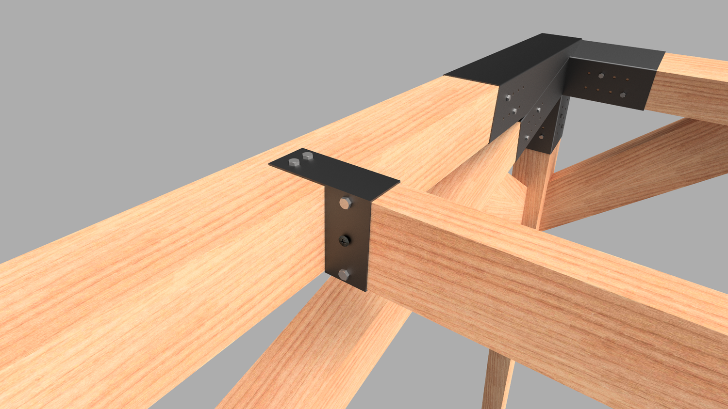 Pavilion de gradina, garaj, pergola din lemn rindeluit + imbinari de fier, 3x4 m