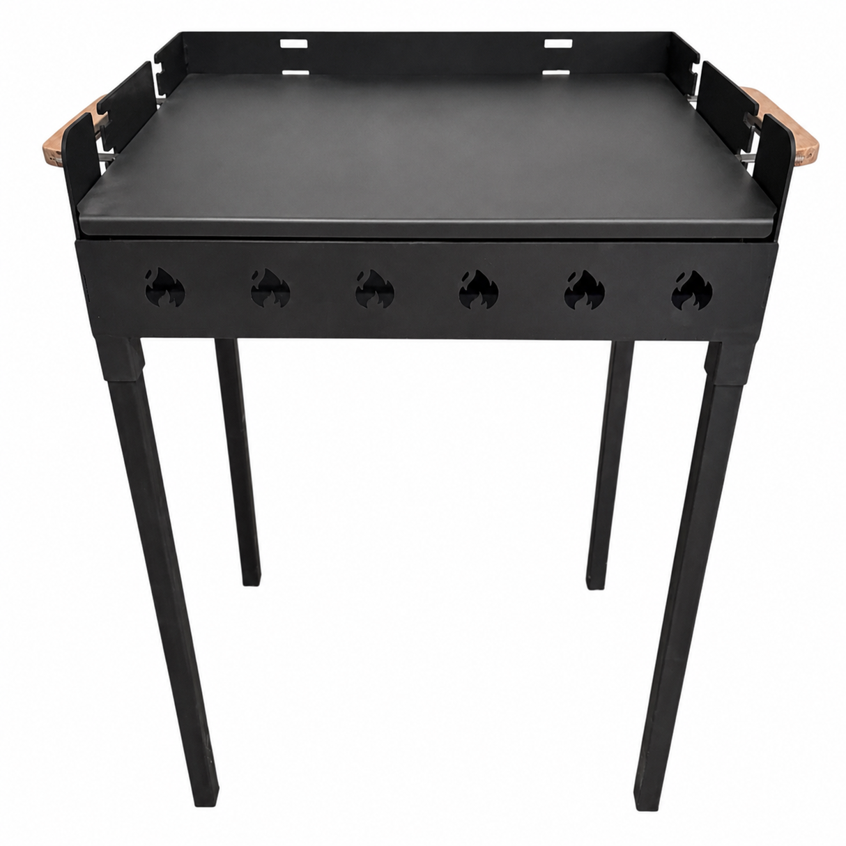 Gratar Gradina cu bare rotunde din otel Personalizabil , reglabil 65X45Xh95 CM