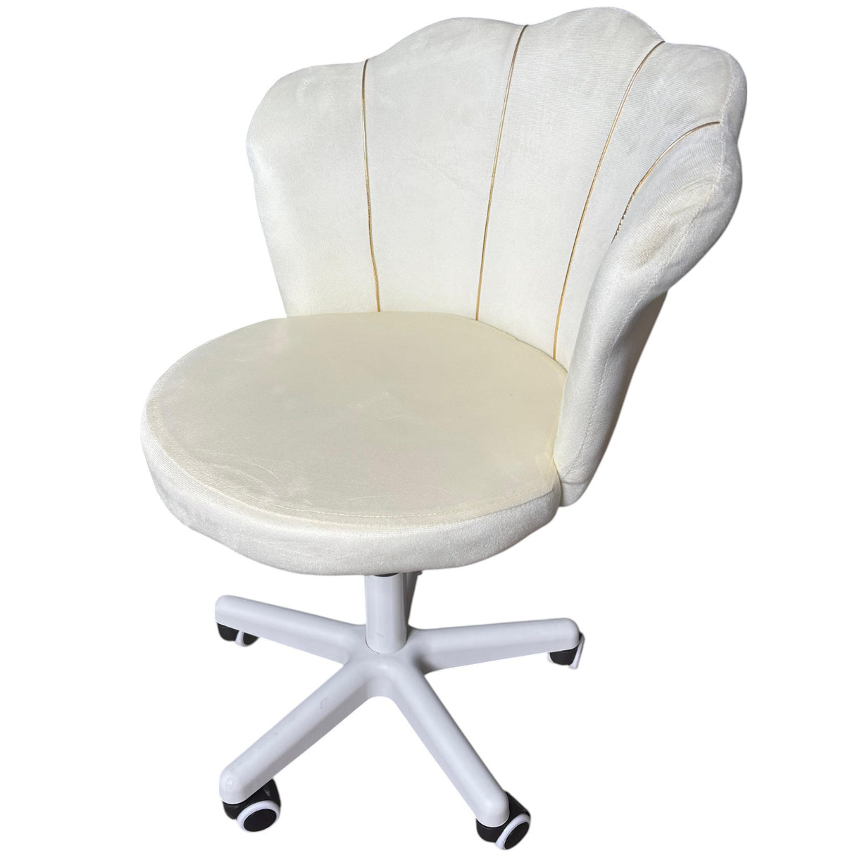 Scaun birou, modern, catifea, ergonomic, rotativ, inaltime reglabila intre 40-50 cm