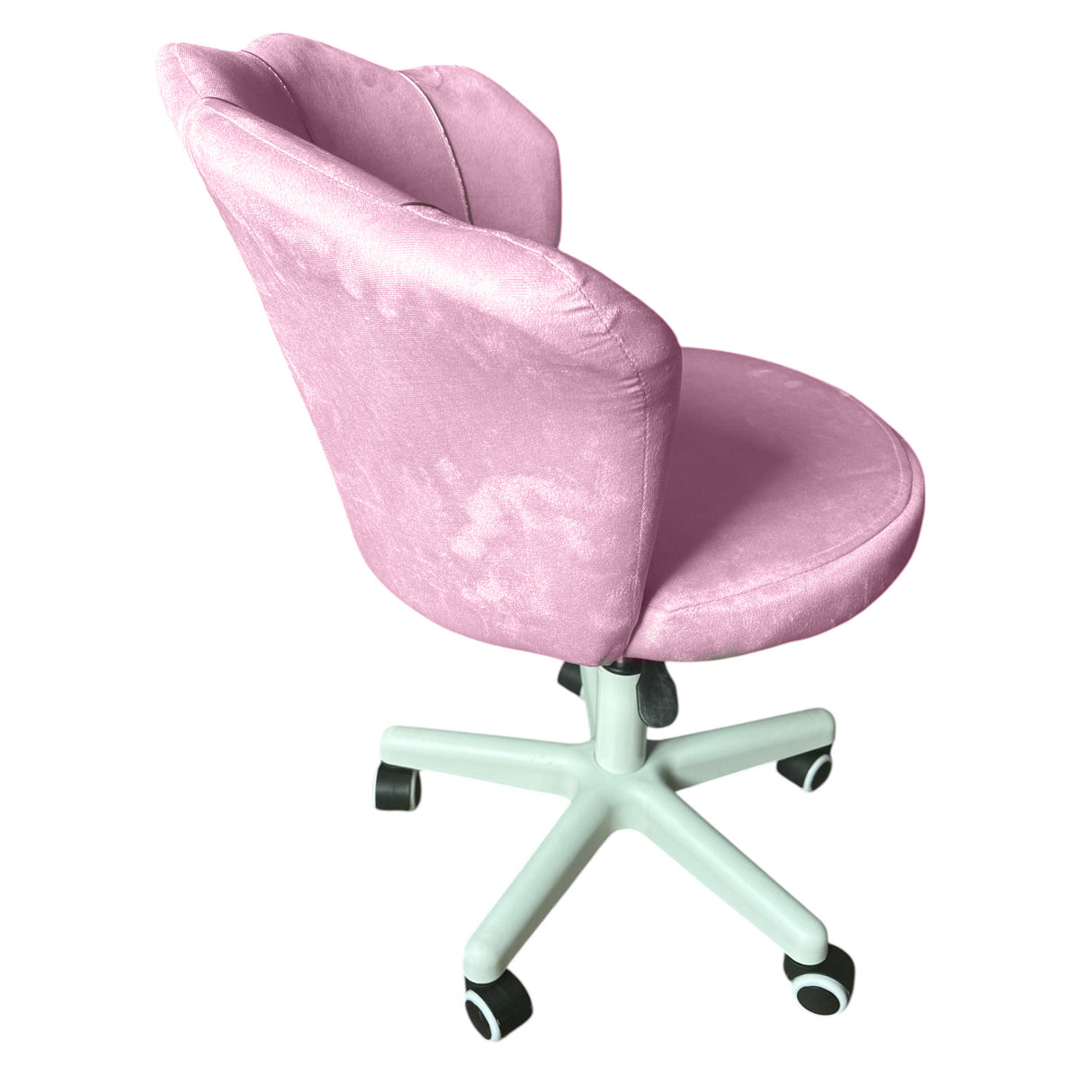 Scaun birou, modern, catifea, ergonomic, rotativ, inaltime reglabila intre 40-50 cm