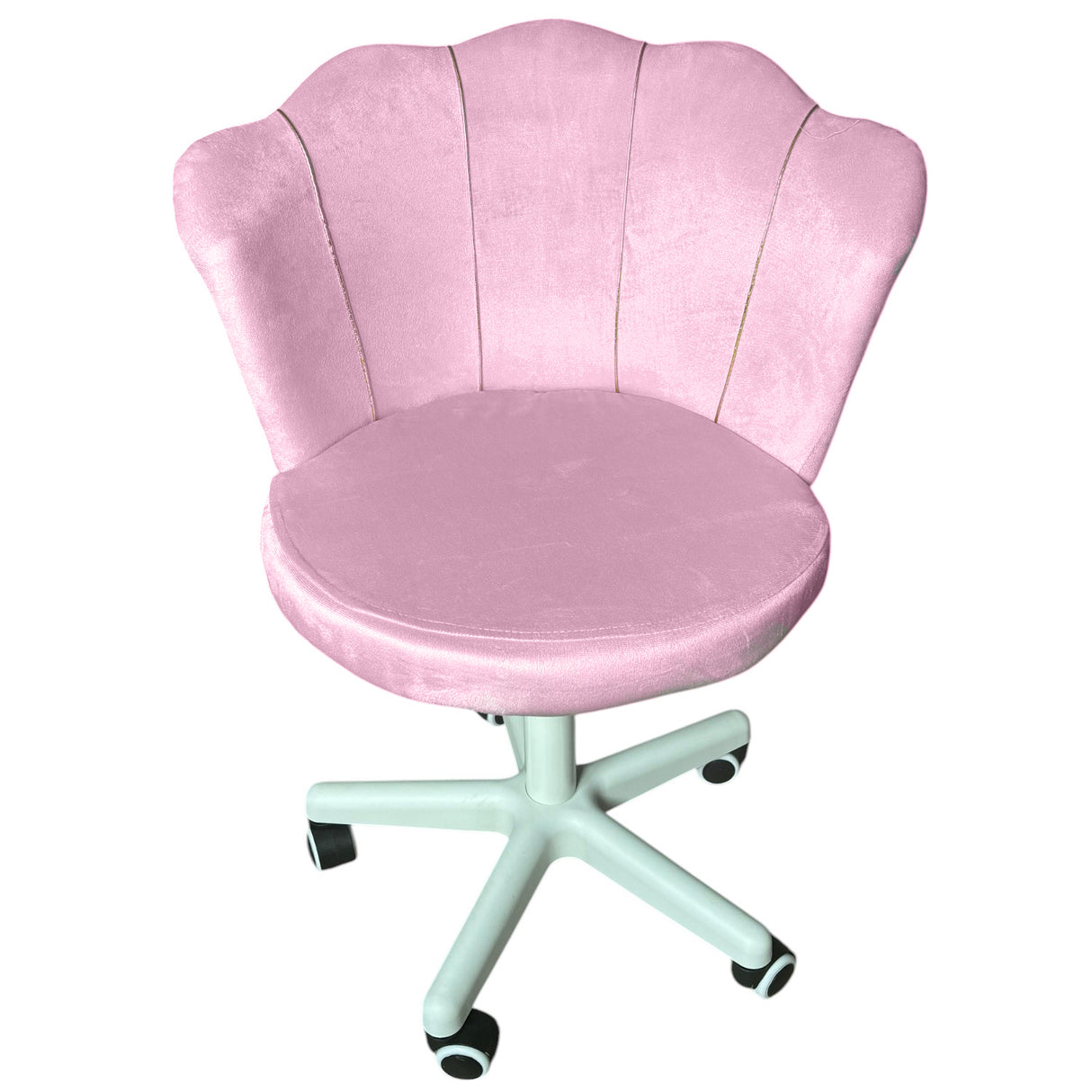 Scaun birou, modern, catifea, ergonomic, rotativ, inaltime reglabila intre 40-50 cm
