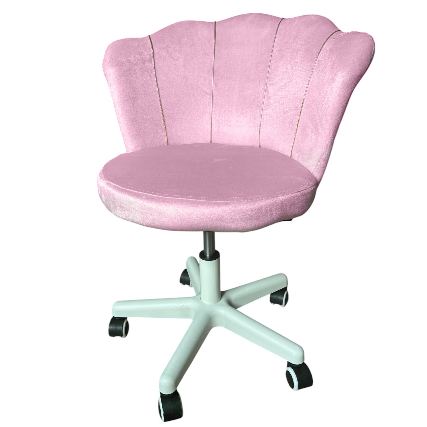 Scaun birou, modern, catifea, ergonomic, rotativ, inaltime reglabila intre 40-50 cm