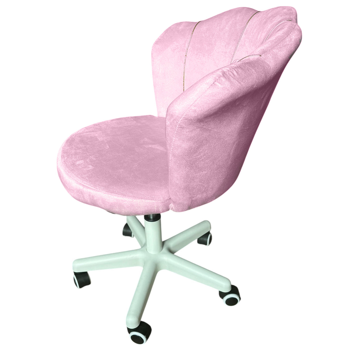 Scaun birou, modern, catifea, ergonomic, rotativ, inaltime reglabila intre 40-50 cm