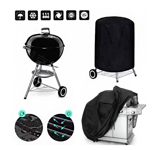 Husa Protecție Gratar, material Oxford, exterior/interior, Impermeabilă 150x100x125