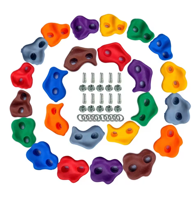 Pietre de catarat, alpinism, set pentru copii, set de 10 bucati, exterior