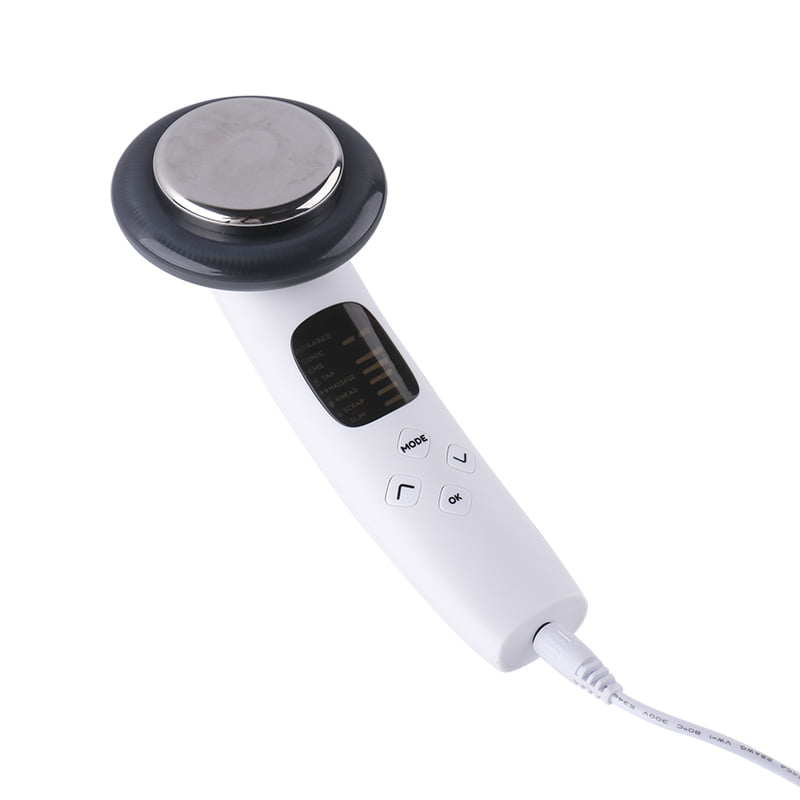 Aparat slabit 3in1 EMS, ultrasonic infrarosu si masaj electrostimulare pentru fata si corp pt celulita grasime si riduri