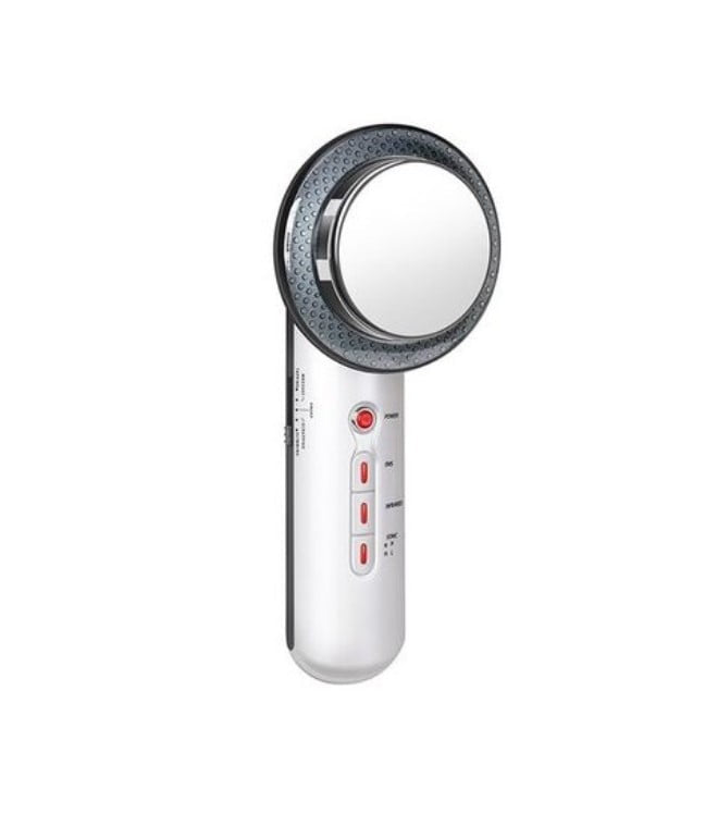 Aparat de slabit profesional cu tehnologie 6 in 1, EMS, ultrasonic, cu infrarosu, pentru fata si corp, terapie anti durere - BUZ.RO