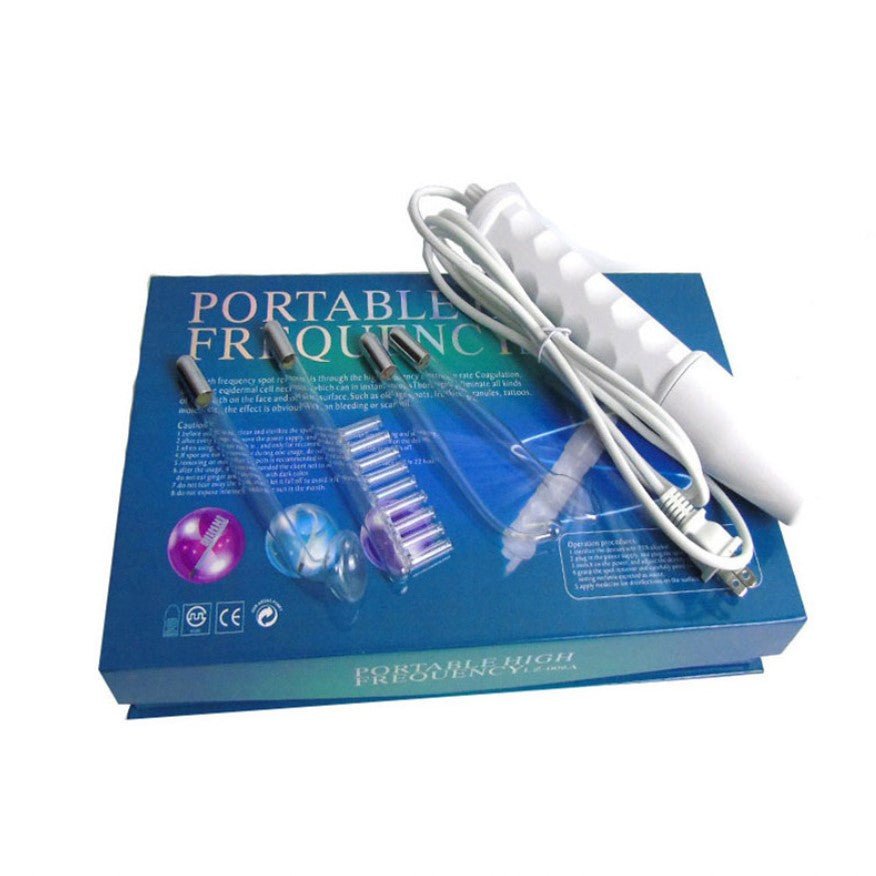 Aparat Electroderm Cosmetic 4 în 1 – Tratament Anti - Acnee, Riduri, Sebum și Îngrijire Ten - BUZ.RO