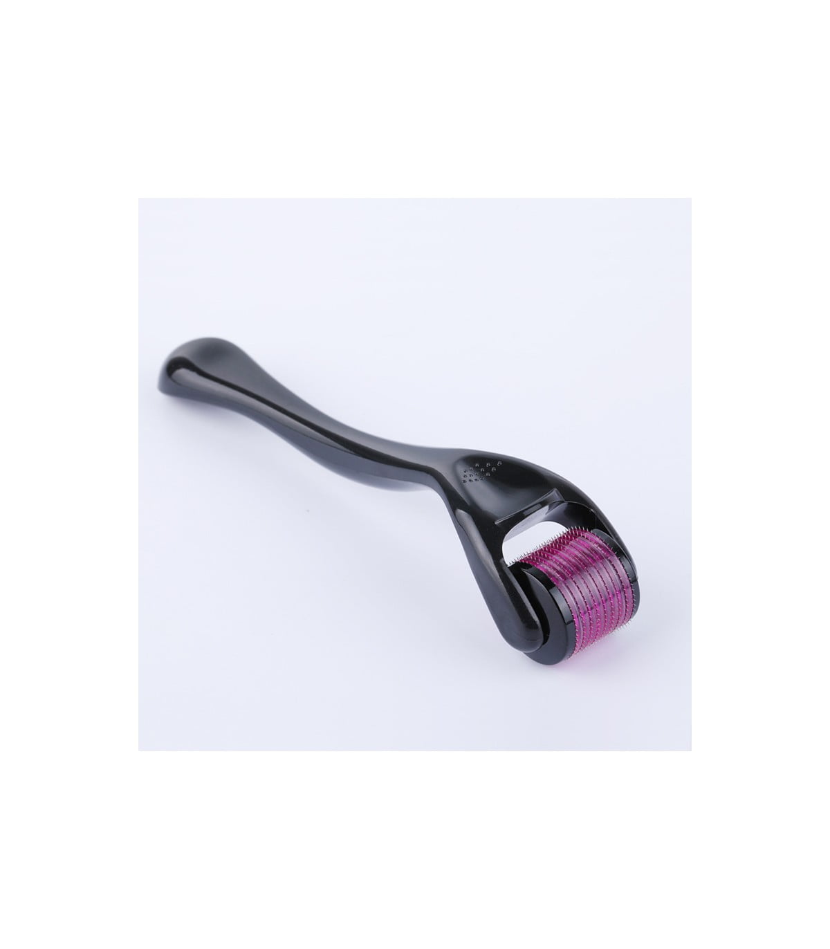 Aparat masaj facial pentru reducerea ridurilor si cicatricilor, dermaroller, 540 ace din titan, 0 25 mm