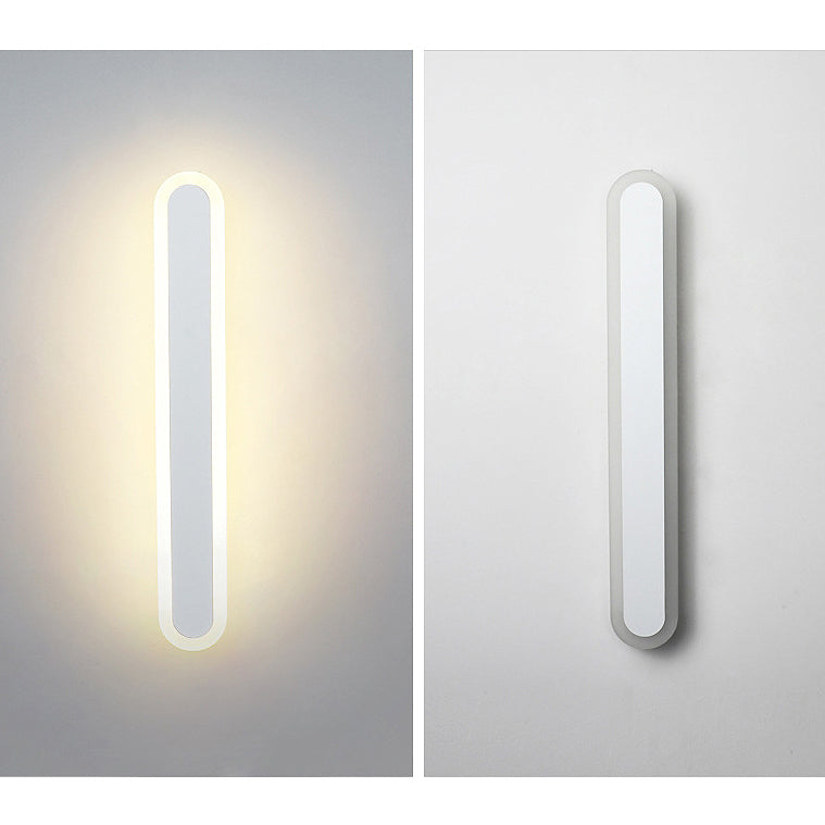 Aplica LED liniara, design modern, 80 cm, culoare alba, lumina calda, rece si neutra