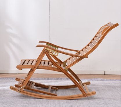 Balansoar de lemn, scaun balansoar interior si exterior, cu cadru lemn rezistent, cu perna maro, dimensiuni 122x79x46cm - BUZ.RO