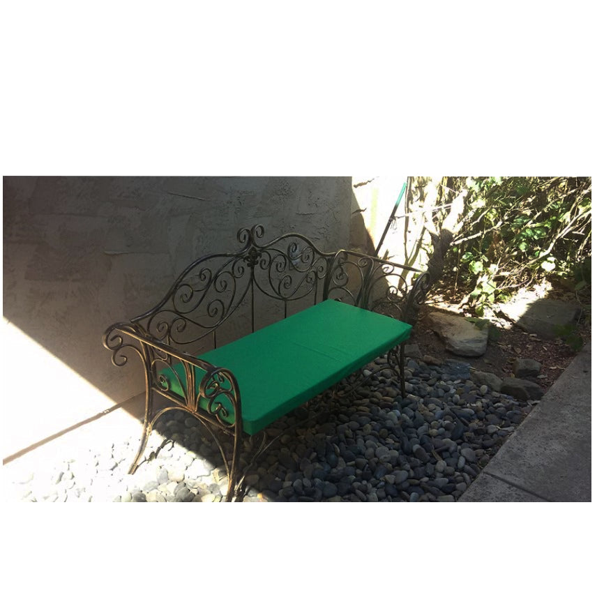 Banca pentru gradina, exterior, din metal, pentru 2 persoane, cu spatar, din fonta, neagra