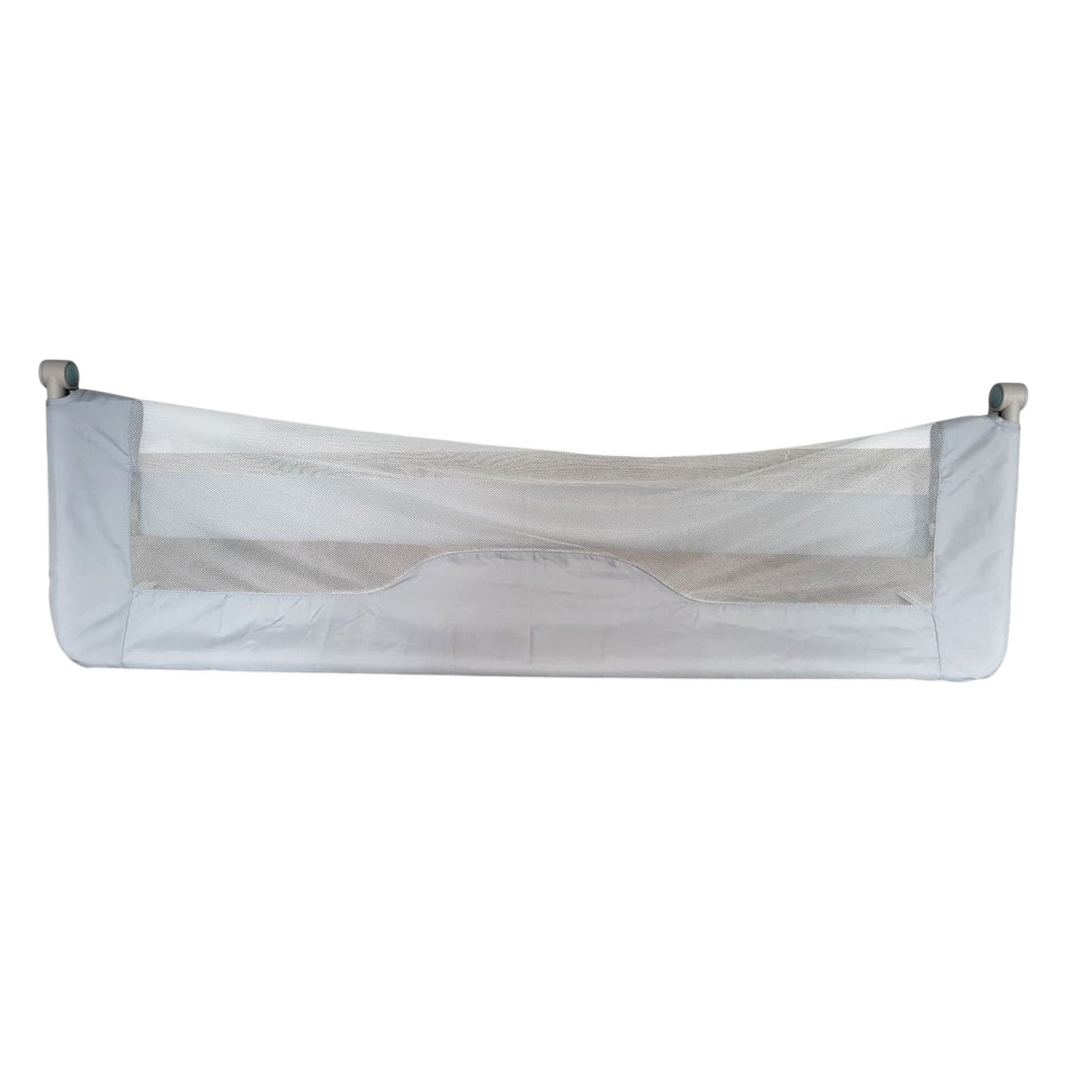 Bariera protectie pat, aparatoare patut, copii, lungime 150 cm, gri - BUZ.RO