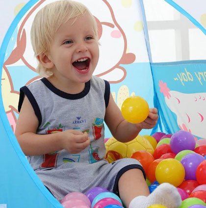 Bile colorate, din plastic, set 10 bile, pentru spatii de joaca, baita, interior, exterior 10 bile - BUZ.RO