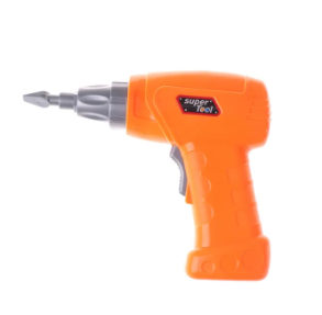 Bormasina electrica din plastic cu baterii pentru copii