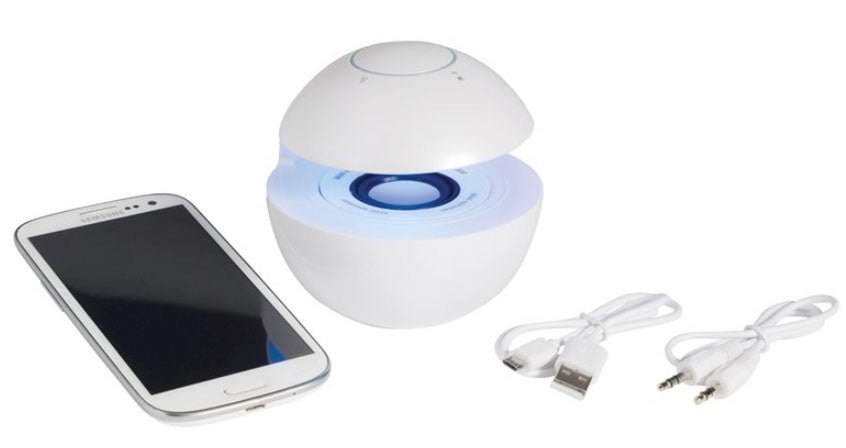 Boxa bluetooth portabila, 3W, 400MAh, alb - BUZ.RO