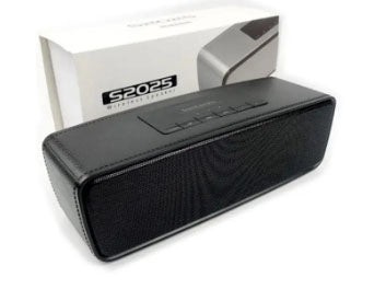 Boxa portabila, mini, cu doua difuzoare, 3W, culoare neagra