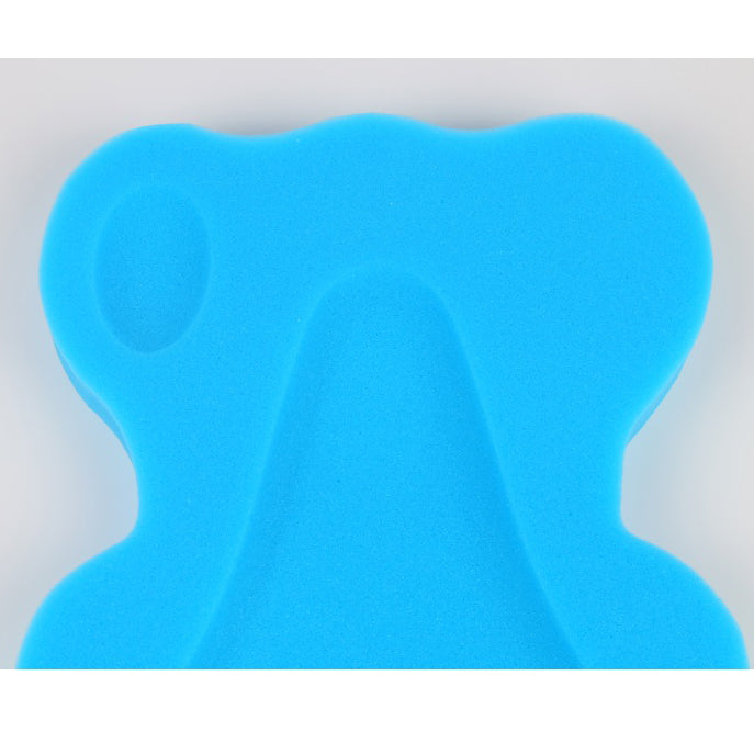 Burete suport baie pentru cadita sau dus, maxi, albastru, 50x30x4,5 cm