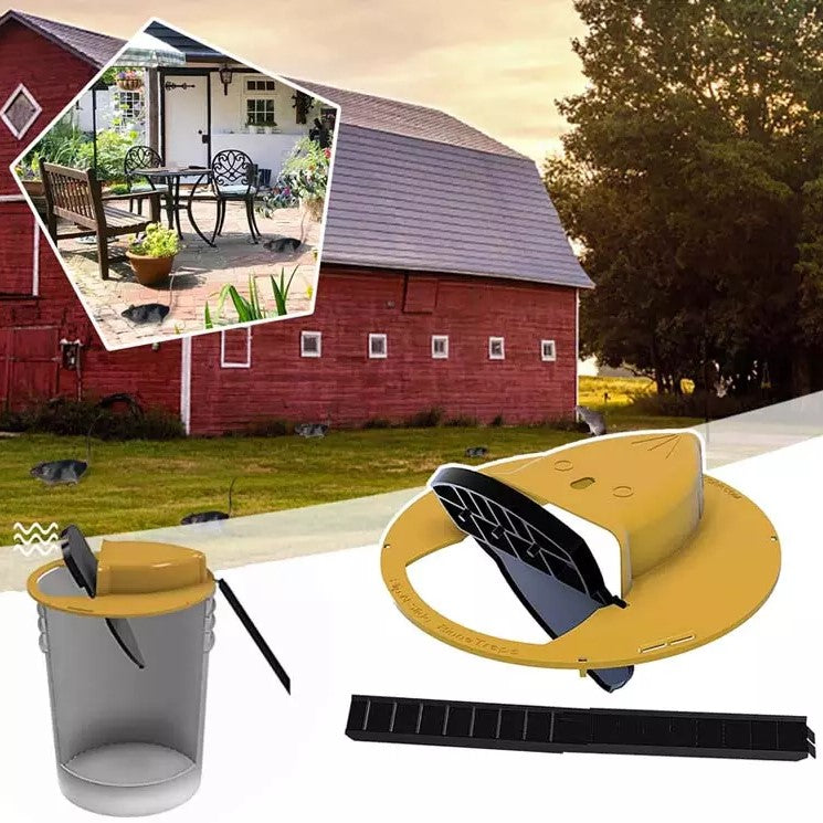 Capcana pentru galeata cu clapeta, pentru rozatoare, soareci, sobolani