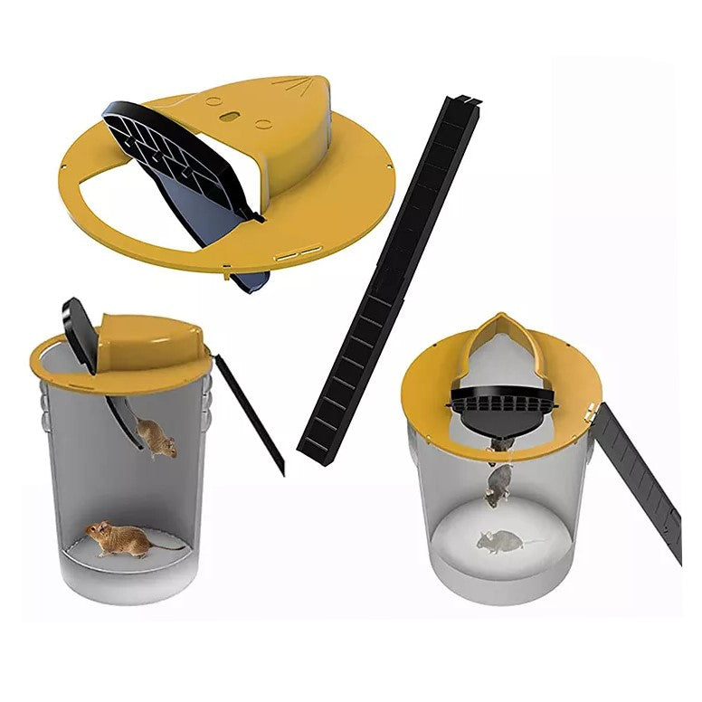 Capcana pentru galeata cu clapeta, pentru rozatoare, soareci, sobolani