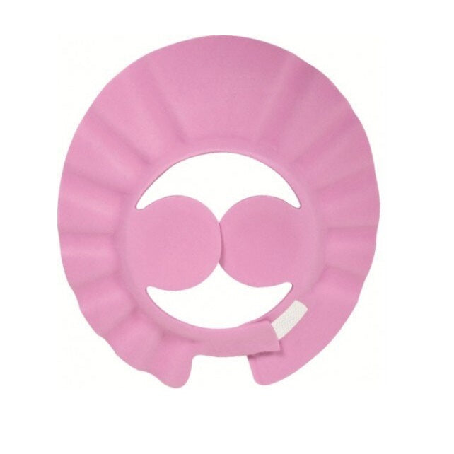 Casca protectie, pentru baita, reglabila, protectie urechi, roz