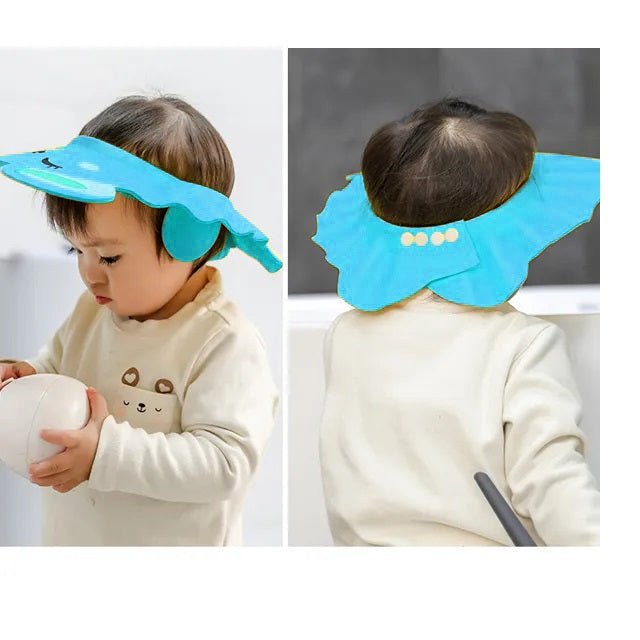 Casca protectie, pentru baita, reglabila, protectie urechi, albastru - BUZ.RO