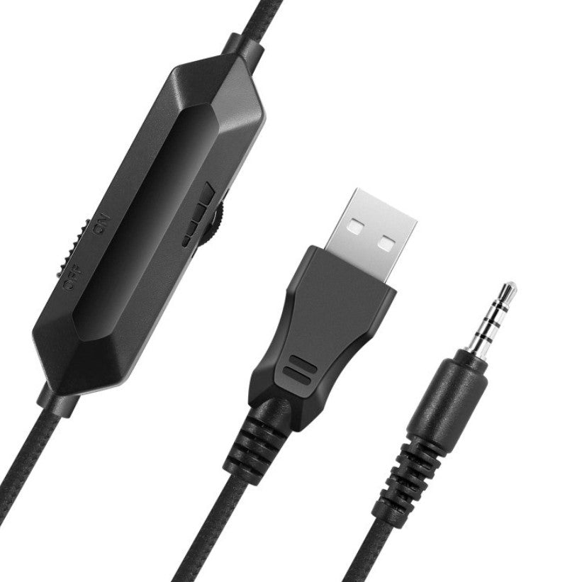 Casti gaming, pentru jocuri, USB, stereo cu fir, RGB, microfon noise cancelling, LED, deep bass, rosu-negru