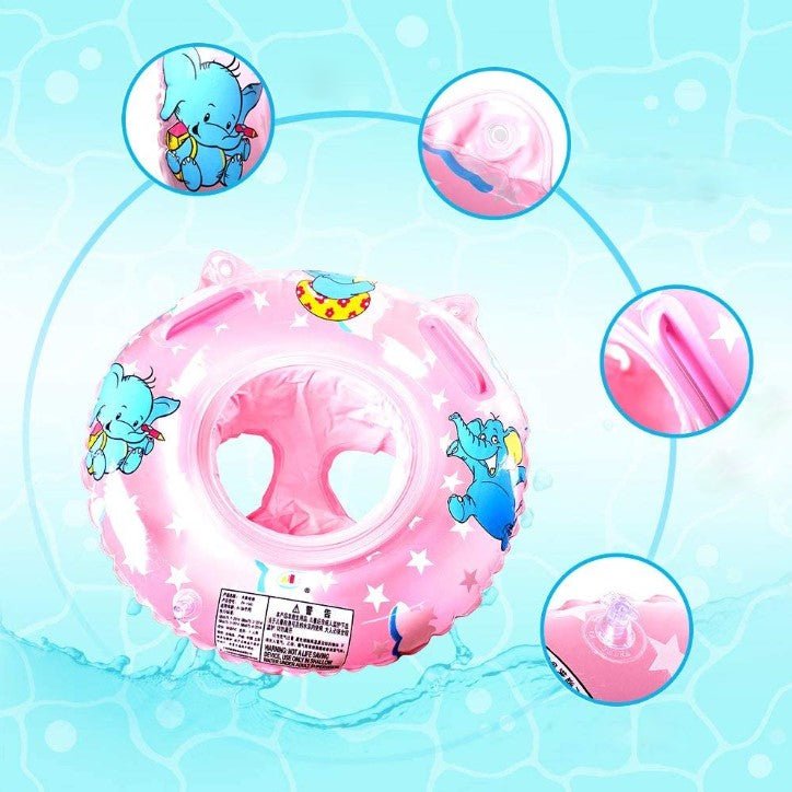 Colac piscina/mare , inot copii/bebelusi cu manere, gonflabil, colac cu chilot, hipoalergic - BUZ.RO