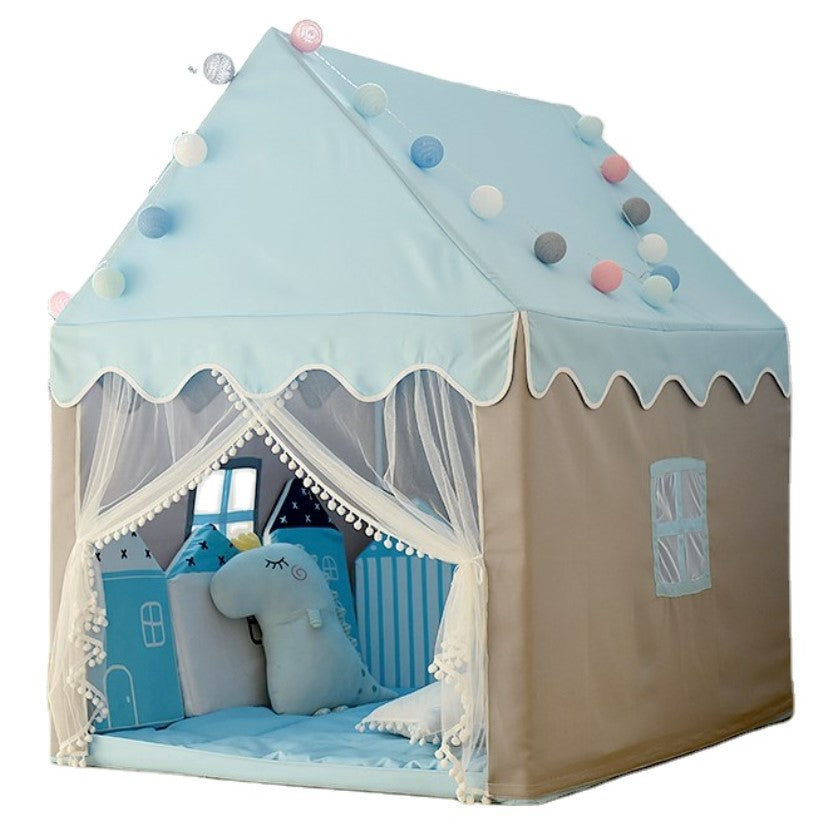 Cort copii, casuta copii, casuta de joaca, pentru copii, roz, 145x90x124 cm roz