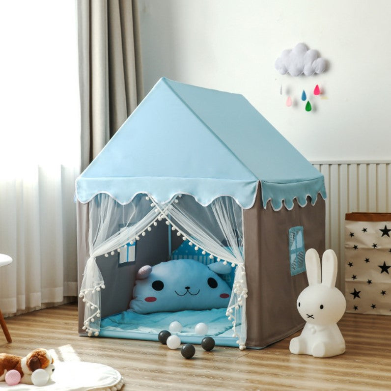 Cort copii, casuta copii, casuta de joaca, pentru copii, roz, 145x90x124 cm roz