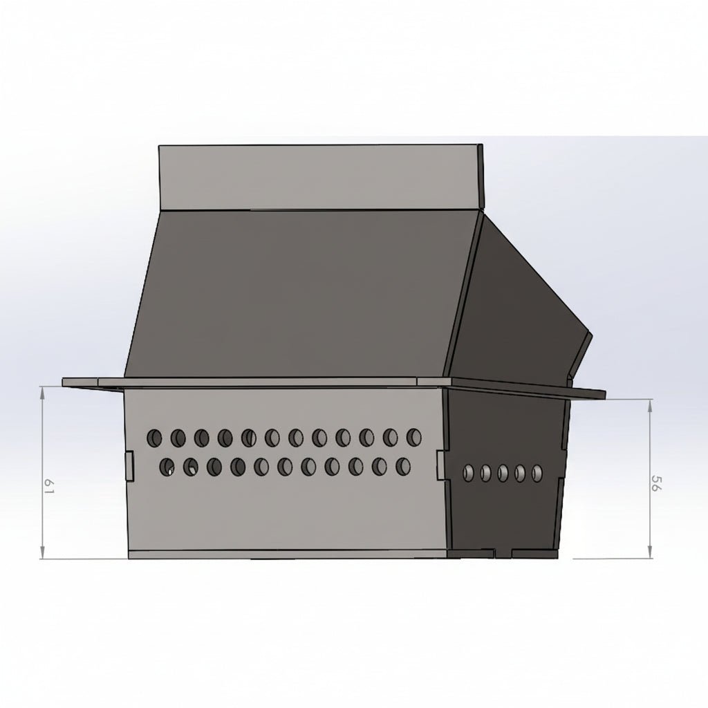 Creuzet Arzator centrala pe peleti | Fornello Fiama Confort 12 kw si 18 kw | INOX - BUZ.RO