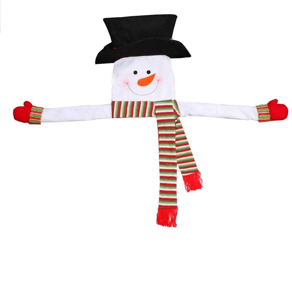 Decoratiune pentru bradul de Craciun, sub forma de om de zapada, 110x110 cm - BUZ.RO