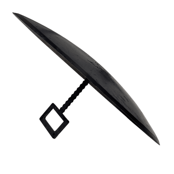 Disc gratar OTEL curbat / adanc 46 cm, cu maner - BUZ.RO