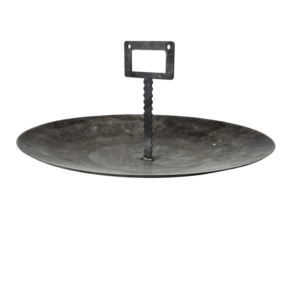 Disc gratar OTEL curbat / adanc 46 cm, cu maner - BUZ.RO