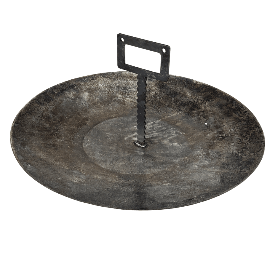 Disc gratar OTEL curbat / adanc 46 cm, cu maner - BUZ.RO