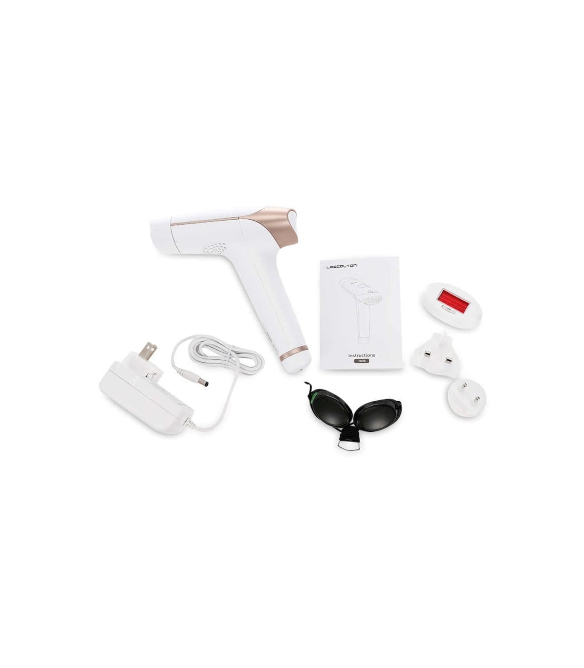 Epilator IPL, 300000 pulsatii, 5 trepte de intensitate, senzor piele, ochelari protectie - BUZ.RO