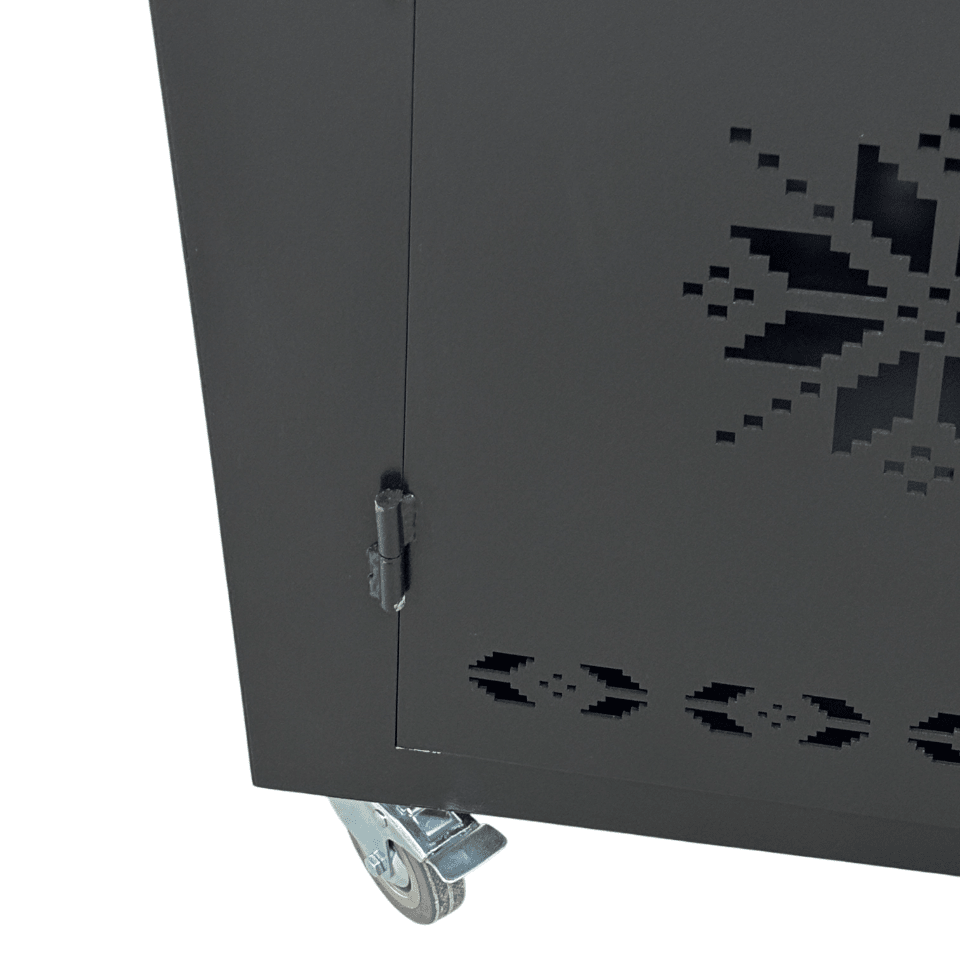 Fire Pit, Gratar cu plita 95x 95 cm din otel 10 mm pe lemne, pentru gradina sau terasa+ grill detasabil, FARA BLAT DE LEMN - BUZ.RO