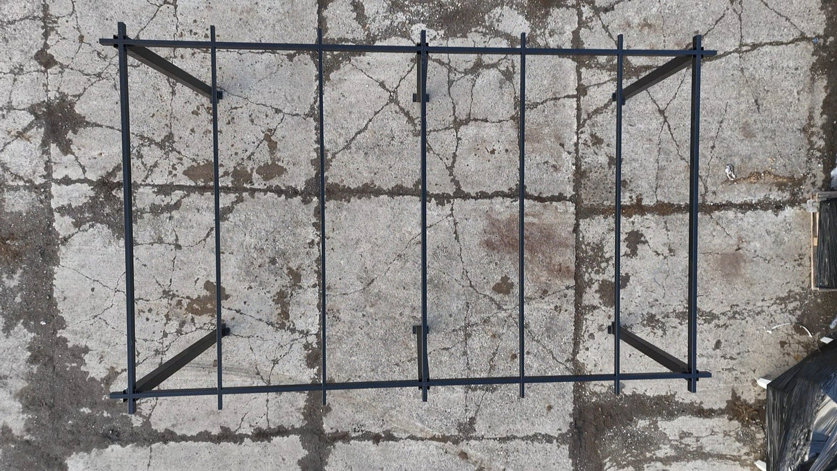 Garaj,Pergola,Pavilion de gradina,Acoperis Masina, Metal,Modular, 3 x 5 m - BUZ.RO