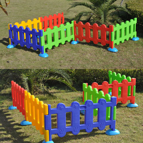 Gardulet copii, multicolor, 8 buc, tarc copii, tarc de joaca, loc de joaca, portita inclusa, dimensiuni 105x75