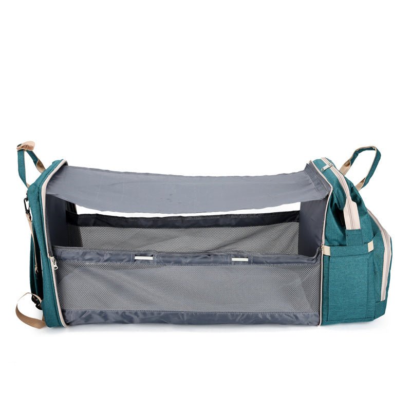 Geanta multifunctionala pentru bebelusi, copii si mamici, geanta dama de umar si carucior, impermeabil ,roz - BUZ.RO