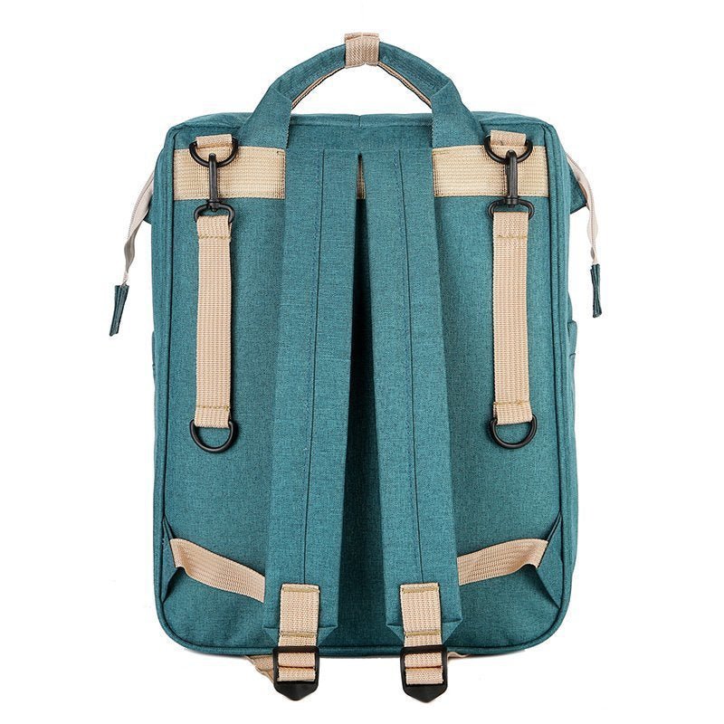 Geanta multifunctionala pentru bebelusi, copii si mamici, geanta dama de umar si carucior, impermeabil, verde - BUZ.RO